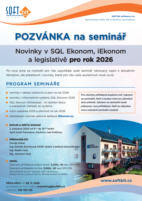 seminar SQL ekonom 2026
